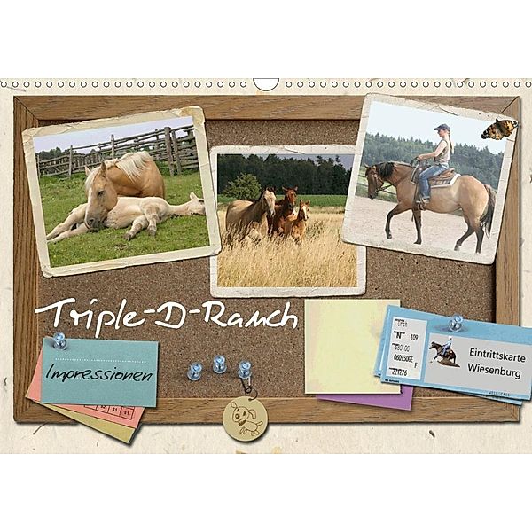 Triple-D-Ranch Impressionen (Wandkalender 2020 DIN A3 quer), Barbara Mielewczyk