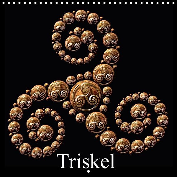 Triskel (Wall Calendar 2018 300 × 300 mm Square), Bluesax