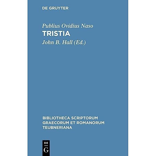 Tristia / Bibliotheca scriptorum Graecorum et Romanorum Teubneriana, Publius Ovidius Naso
