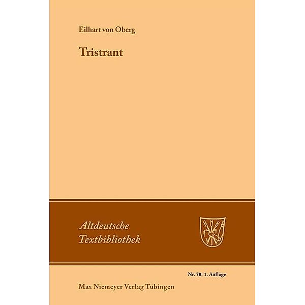 Tristrant / Altdeutsche Textbibliothek Bd.70, Eilhart von Oberg
