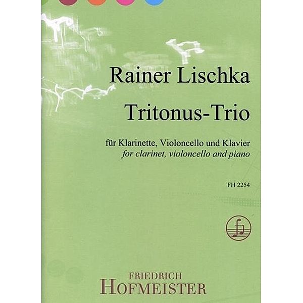 Tritonus-Trio, für Klarinette, Violoncello + Klavier, Rainer Lischka