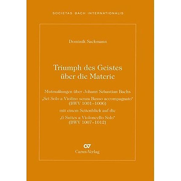 Triumph des Geistes über die Materie, Dominik Sackmann