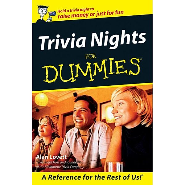 Trivia Nights For Dummies, Australian Edition, Alan Lovett