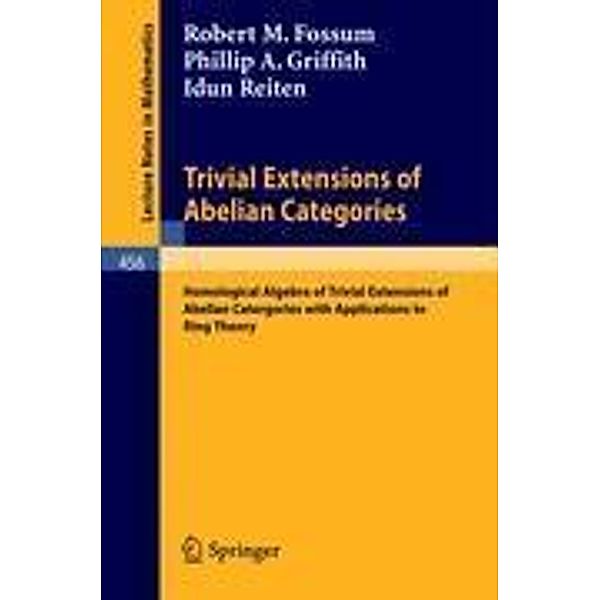 Trivial Extensions of Abelian Categories, R. M. Fossum, I. Reiten, P. A. Griffith