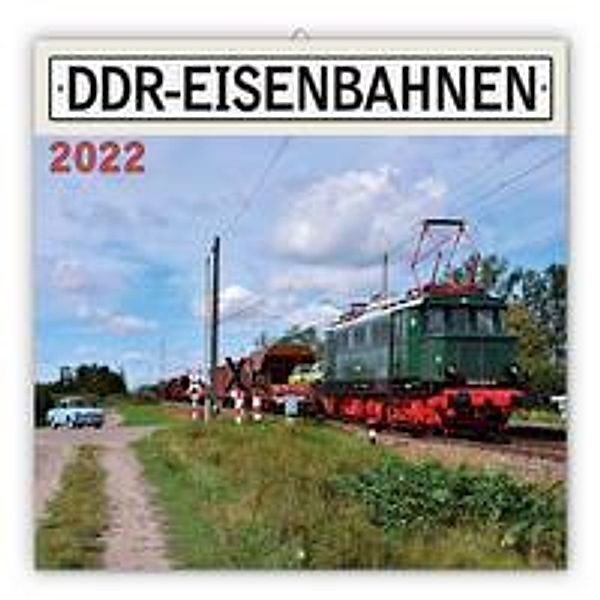 Trötsch Broschürenkalender DDR-Eisenbahn 2022