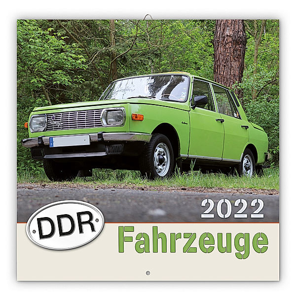 Trötsch Broschürenkalender DDR-Fahrzeuge 2022