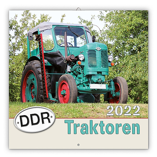 Trötsch Broschürenkalender DDR-Traktoren 2022