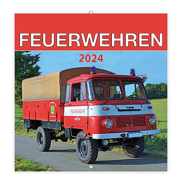 Trötsch Broschürenkalender Feuerwehren 2024