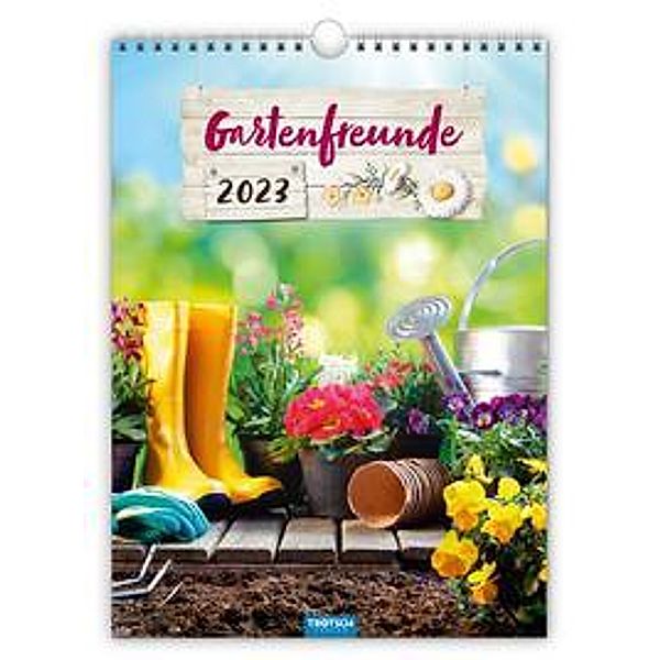 Trötsch Classickalender Gartenfreunde 2023