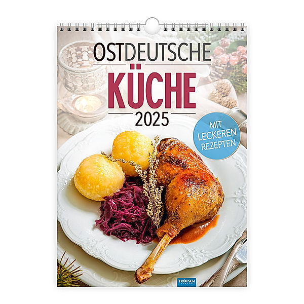 Trötsch Classickalender Ostdeutsche Küche 2025