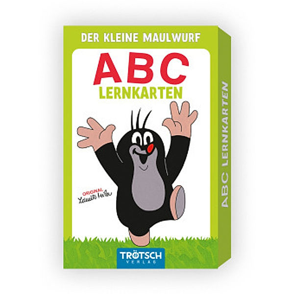 Trötsch Der kleine Maulwurf Kartenset ABC Lernkarten