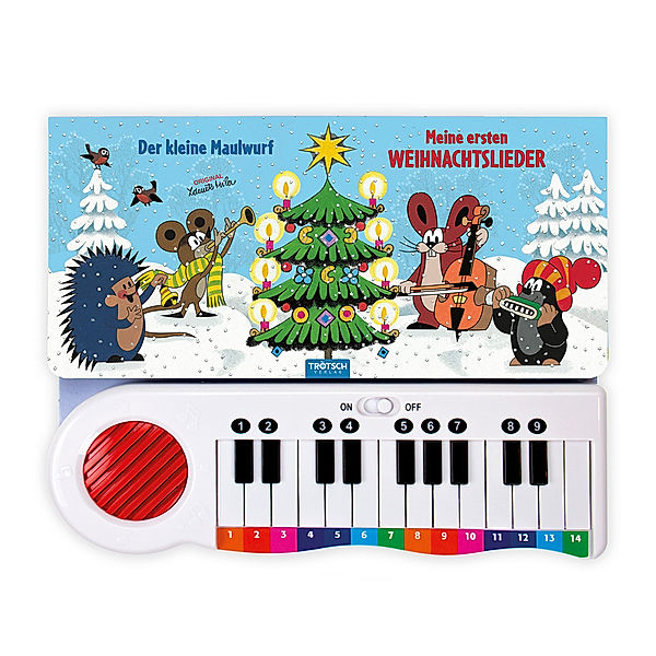 Trötsch Der kleine Maulwurf Klavierbuch Meine ersten Weihnachtslieder