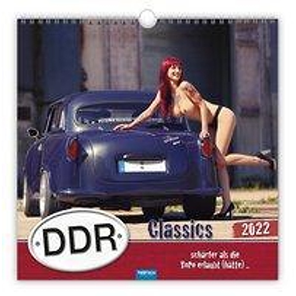 Trötsch Erotikkalender Kalender DDR-Classics 2022