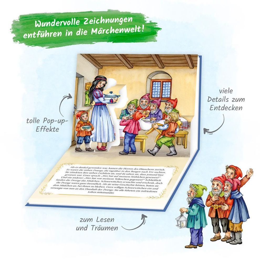 Trötsch Märchenbuch Pop-up-Buch Schneewittchen Buch versandkostenfrei bei  Weltbild.de bestellen