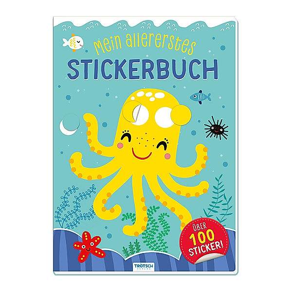 Trötsch Mein allererstes Stickerbuch Tintenfisch