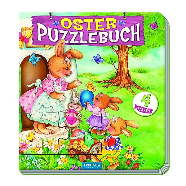 Trötsch Pappenbuch Puzzlebuch Ostern