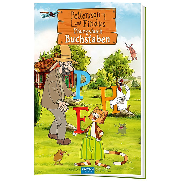 Trötsch Pettersson und Findus Buchstaben Übungsbuch