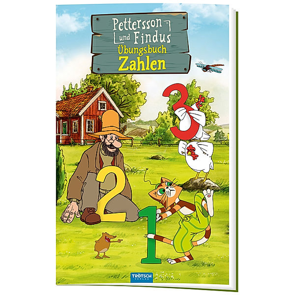 Trötsch Pettersson und Findus Zahlen Übungsbuch