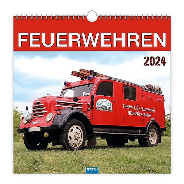 Trötsch Technikkalender Feuerwehren 2024