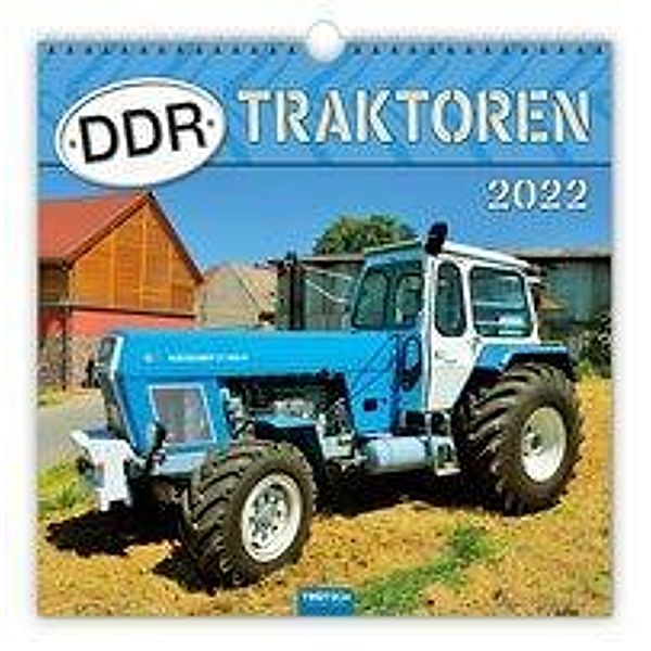 Trötsch Technikkalender Kalender DDR-Traktoren 2022