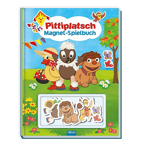 Trötsch Unser Sandmännchen Magnet-Spielbuch Pittiplatsch Pappenbuch mit Magneten