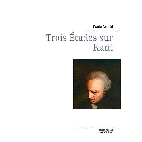 Trois Études sur Kant, Paolo Becchi
