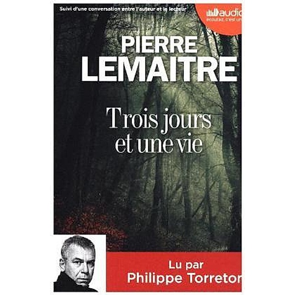 Trois jours et une vie, MP3-CD, Pierre Lemaître