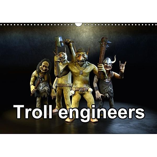 Troll engineers (Wall Calendar 2017 DIN A3 Landscape), Necrovomit