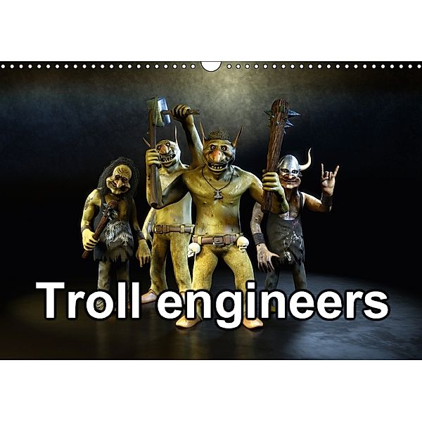 Troll engineers (Wall Calendar 2018 DIN A3 Landscape), Necrovomit