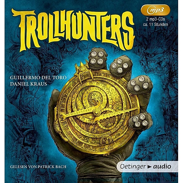 Trollhunters, 2 MP3-CDs, Daniel Kraus, Guillermo del Toro