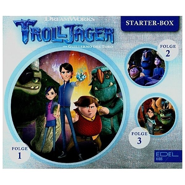 Trolljäger - Box.1 - Trolljäger Starter-Box.Box.1,3 Audio-CDs, Trolljäger