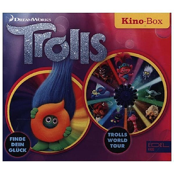 Trolls Kino-Box-Hörspiele zu Kinofilm 1+2,2 Audio-CD, Trolls