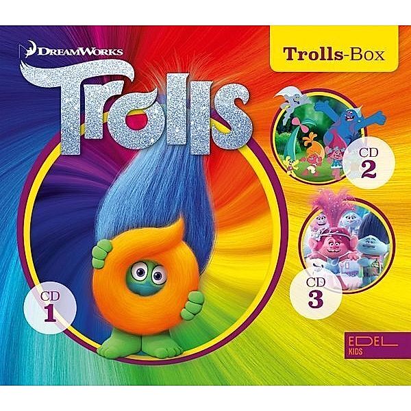 Trolls - Trolls - Starter-Box,3 Audio-CD, Trolls