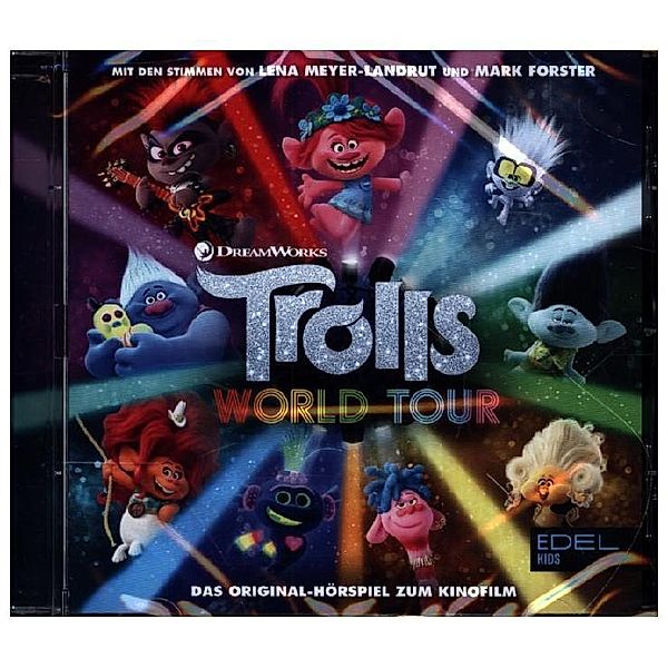 Trolls World Tour,1 Audio-CD, Trolls