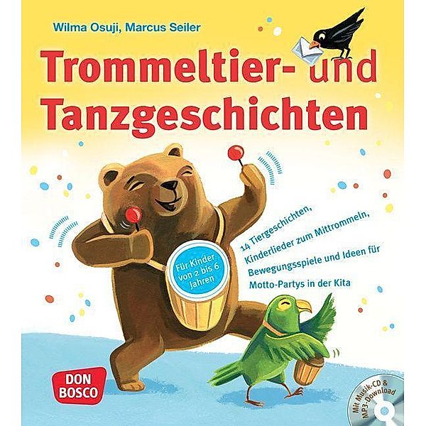 Trommeltier- und Tanzgeschichten, m. 1 Beilage, Wilma Osuji, Marcus Seiler