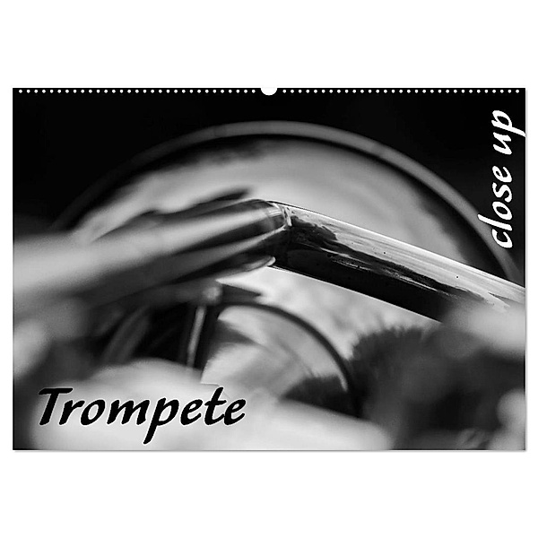 Trompete - Close up (Wandkalender 2024 DIN A2 quer), CALVENDO Monatskalender, Silvia Drafz