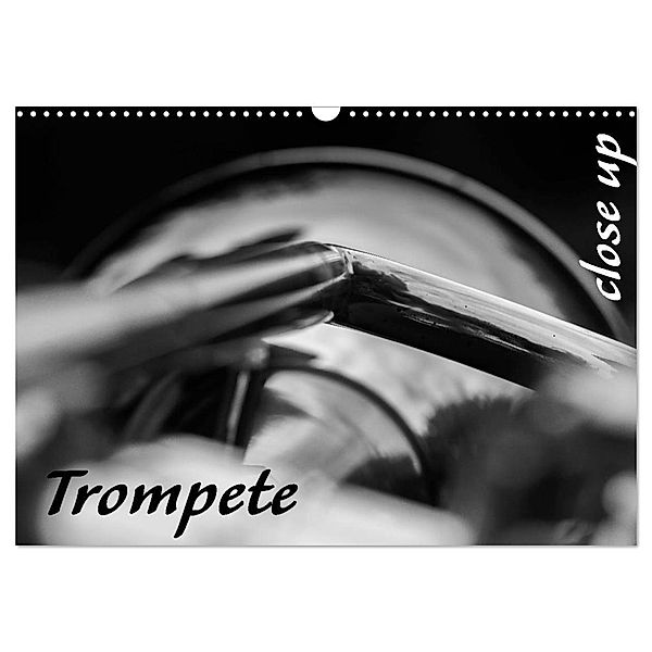 Trompete - Close up (Wandkalender 2024 DIN A3 quer), CALVENDO Monatskalender, Silvia Drafz