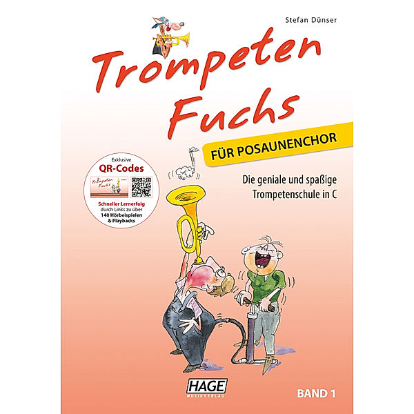 Trompeten Fuchs für Posaunenchor, Band 1.Bd.1, Stefan Dünser