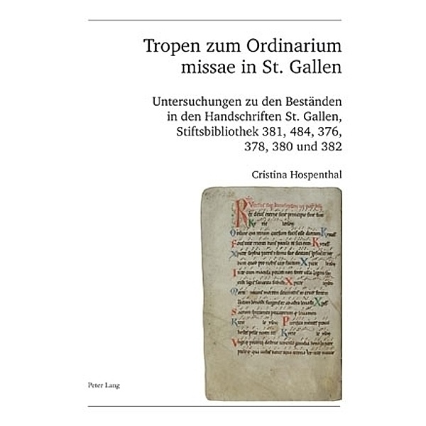 Tropen zum Ordinarium missae in St. Gallen, Cristina Hospenthal