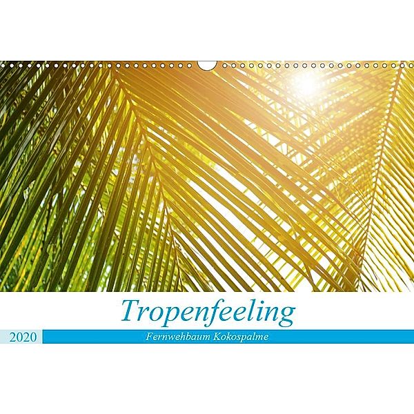 Tropenfeeling - Fernwehbaum Kokospalme (Wandkalender 2020 DIN A3 quer), Kerstin Waurick