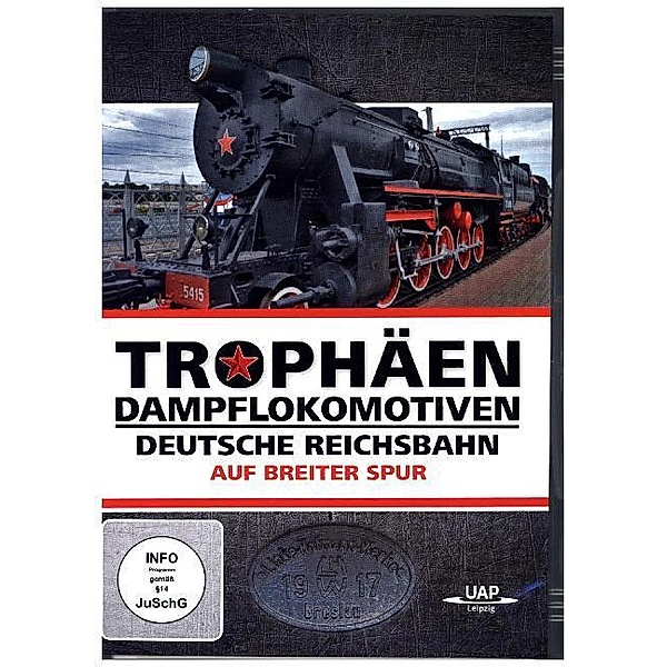 Trophäendampflokomotiven der Deutschen Reichsbahn auf breiter Spur,1 DVD