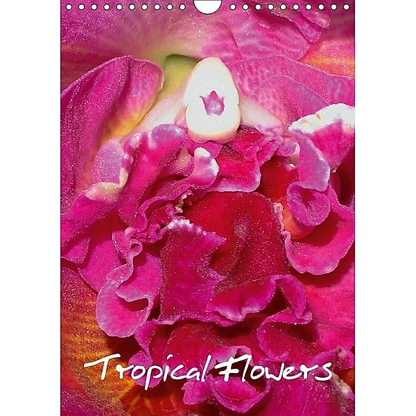 Tropical Flowers (Wall Calendar 2017 DIN A4 Portrait), Rudolf Blank