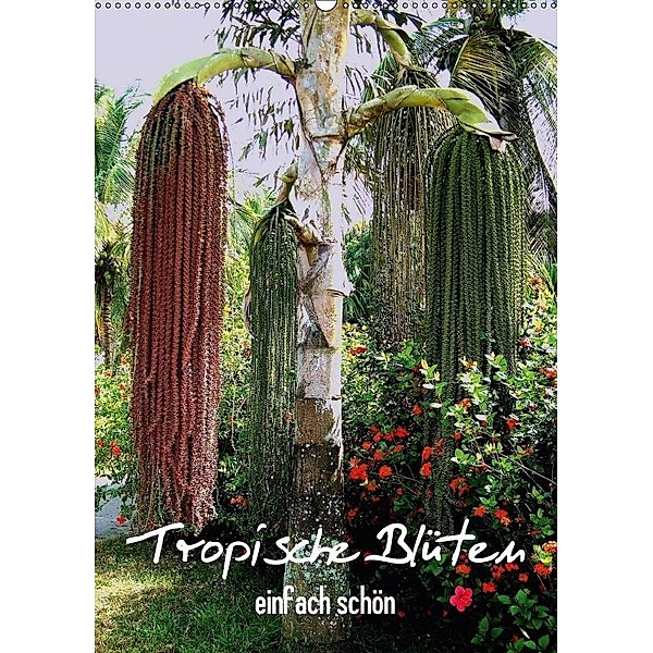 Tropische Blüten - einfach schön (Wandkalender 2017 DIN A2 hoch), Rudolf Blank