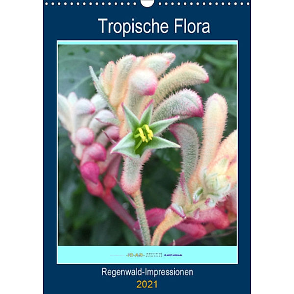 Tropische Flora (Wandkalender 2021 DIN A3 hoch), Gabi Zapf