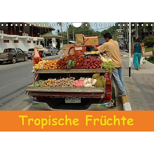 Tropische Früchte (Wandkalender 2017 DIN A4 quer), Ulrike Lindner