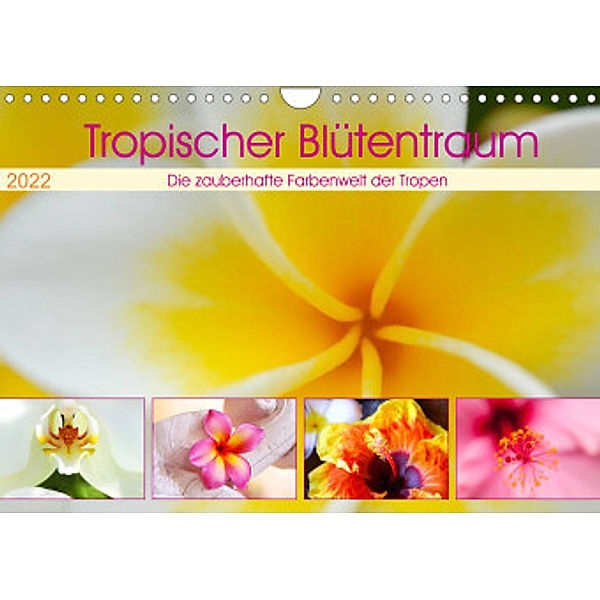 Tropischer Blütentraum (Wandkalender 2022 DIN A4 quer), Travelpixx.com