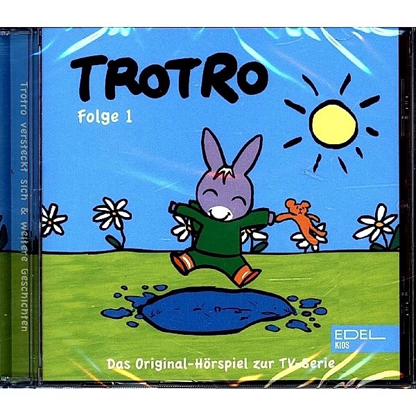 Trotro - Trotro versteckt sich und viele andere Geschichten.Folge.1,1 Audio-CD, Trotro