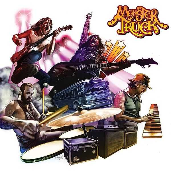 True Rockers (180 Gr.White LP + mp3) (Vinyl), Monster Truck