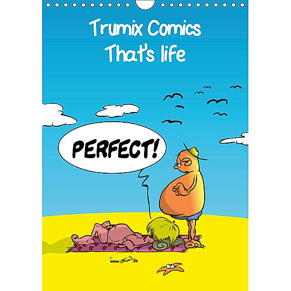 Trumix Comics - That's life (Wall Calendar 2019 DIN A4 Portrait), Trumix