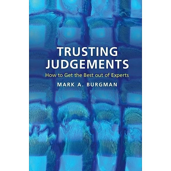 Trusting Judgements, Mark A. Burgman